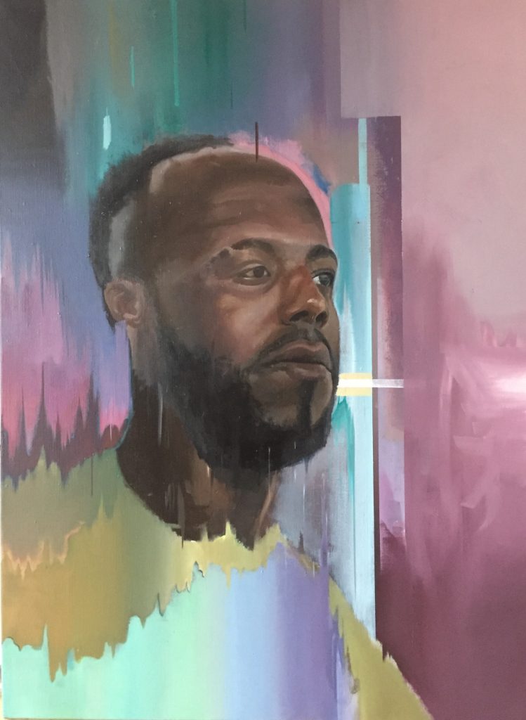 Maël 58,5x73,5 cm Huile sur toile 2018